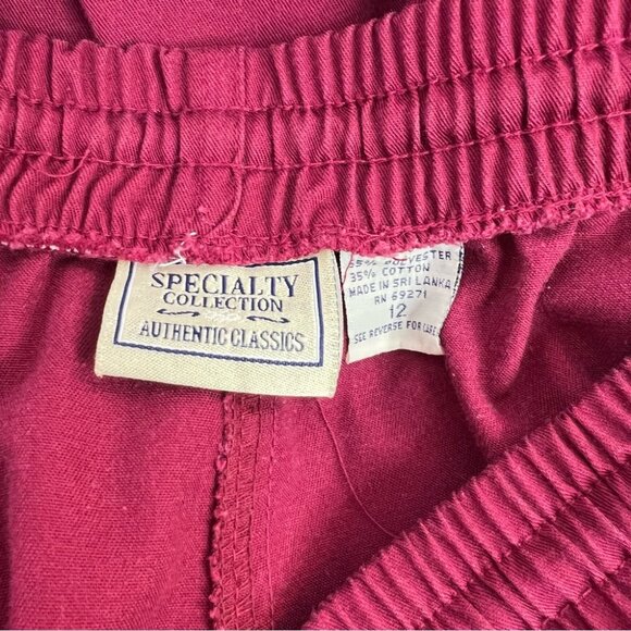 Specialty collection Burgundy Pants vintage flare leg - Picture 5 of 6